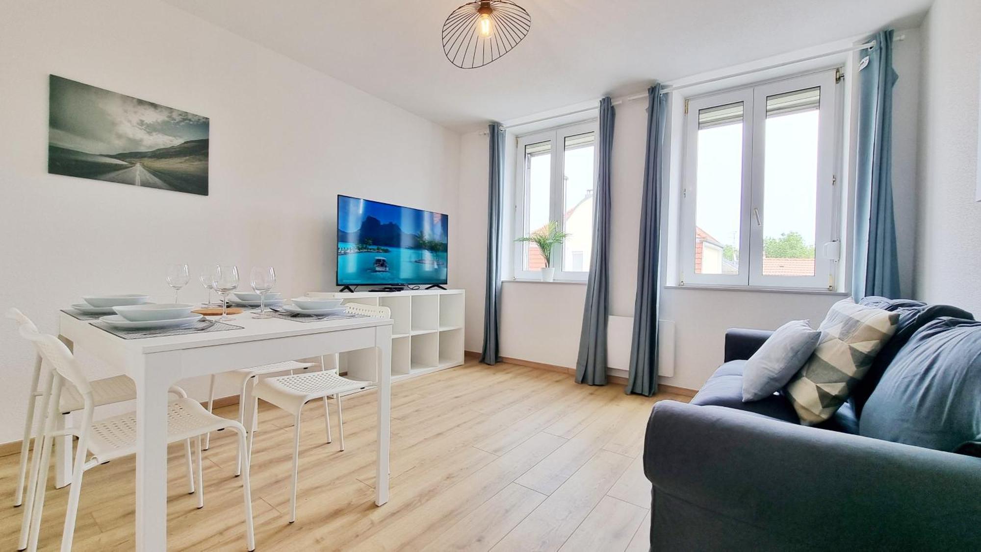 Le Triplex - 5 Chambres - 10 Pers- Fibre - Relax Bnb Mulhouse Luaran gambar