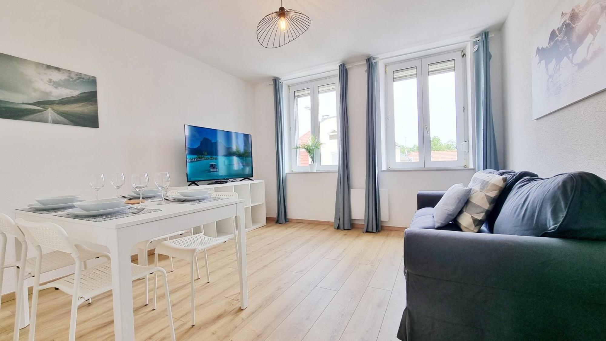Le Triplex - 5 Chambres - 10 Pers- Fibre - Relax Bnb Mulhouse Luaran gambar