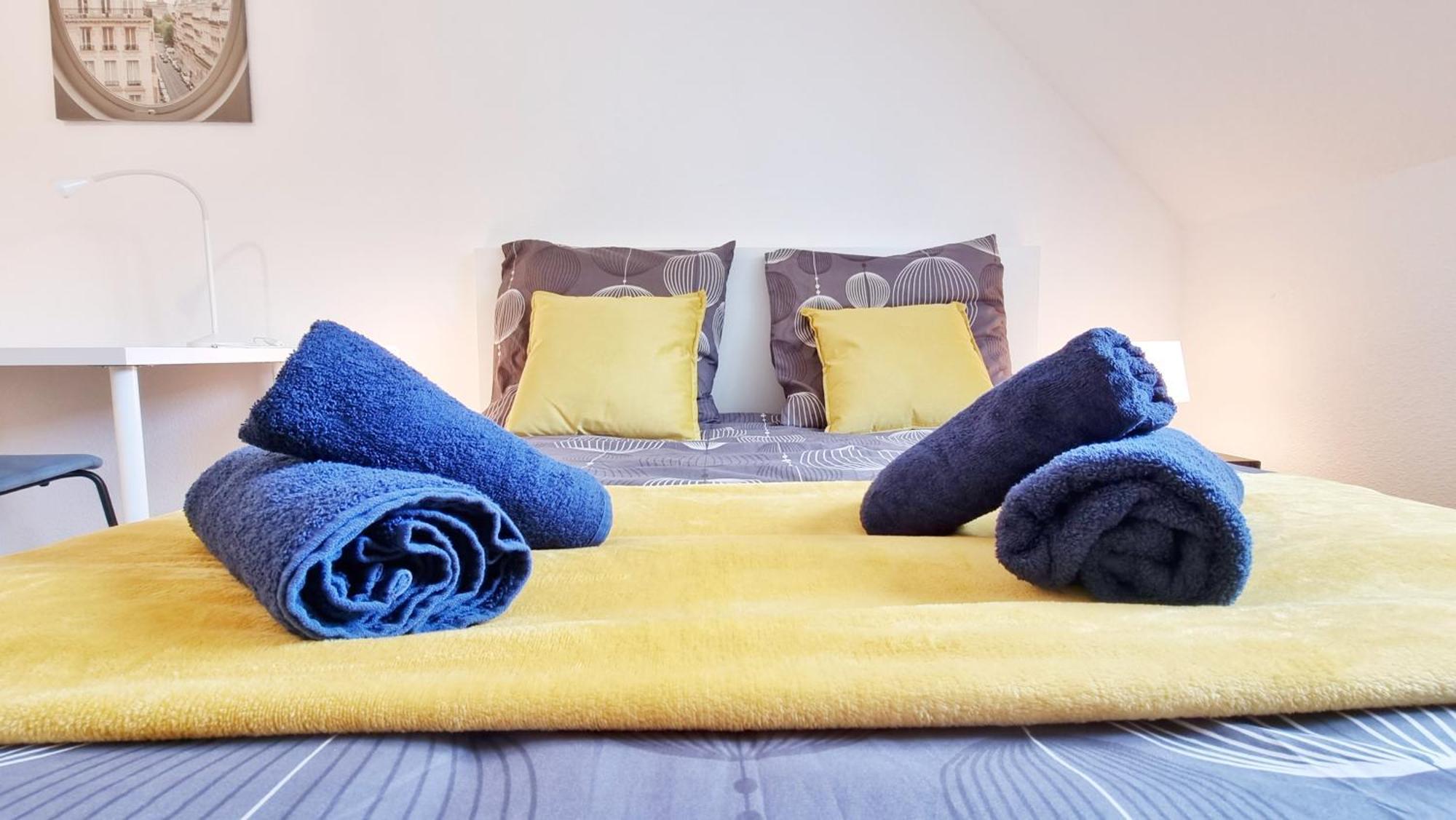 Le Triplex - 5 Chambres - 10 Pers- Fibre - Relax Bnb Mulhouse Luaran gambar
